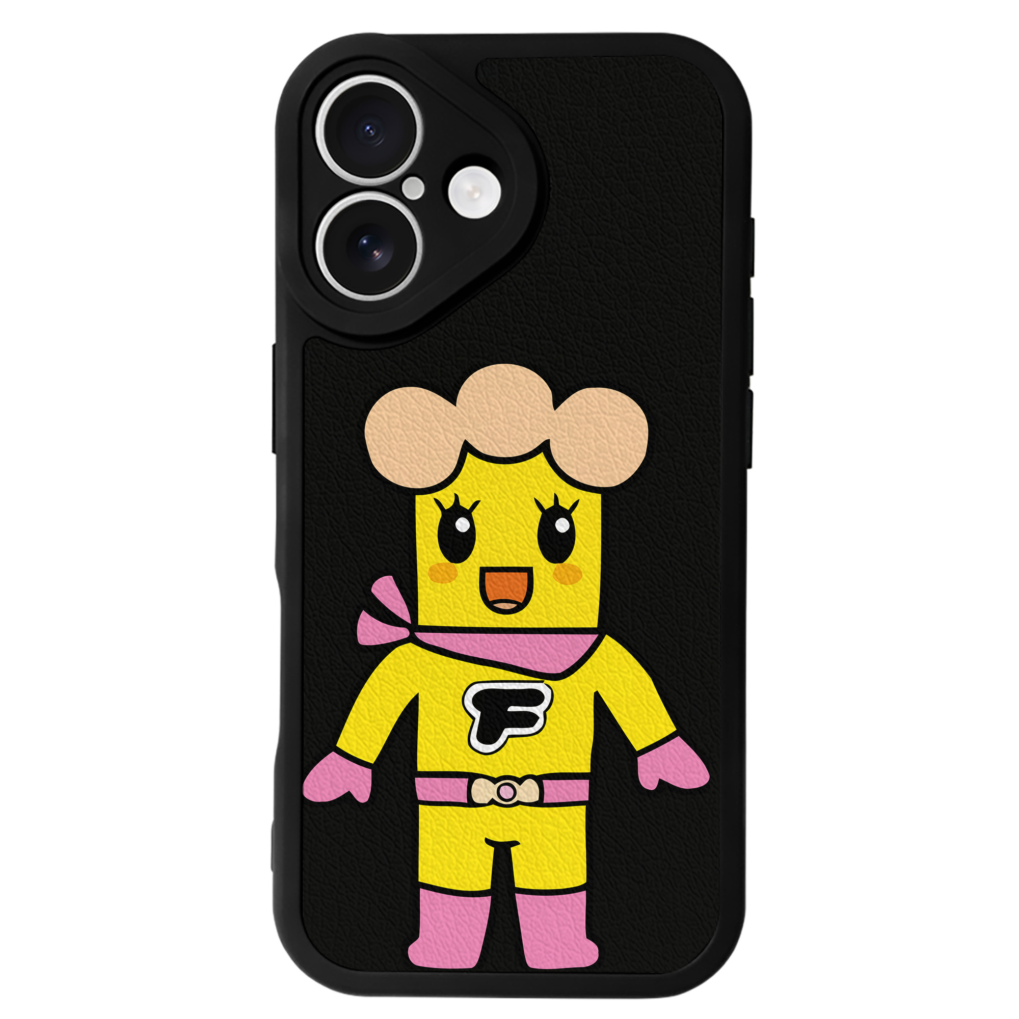（画像用） アンパンマン Anpanman 【iPhone 16シリーズ対応】シリコンスマホケース（レザー調） 材質：シリコン